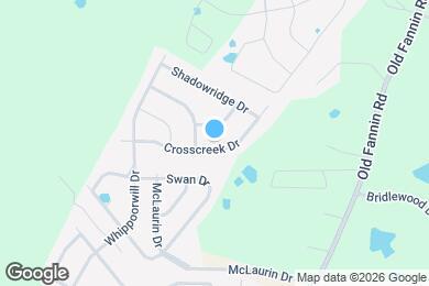 Map image of the property - 223 Crosscreek Dr