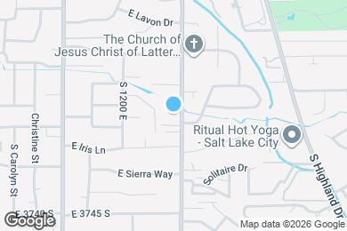 Map image of the property - 3576 S 1300 E