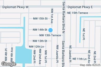 Map image of the property - 103 NW 13th Terrace