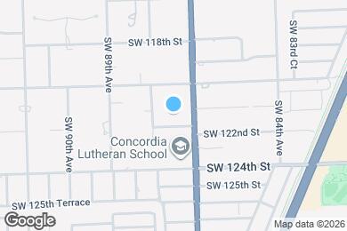 Map image of the property - 8735 SW 122nd St