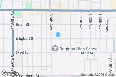 Map image of the property - 871 E Egbert St