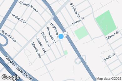 Map image of the property - 415 Highland St