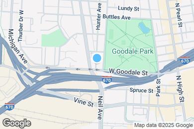 Map image of the property - 620 Hunter Ave