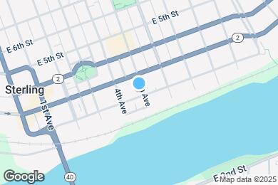 Map image of the property - 201 5th Ave