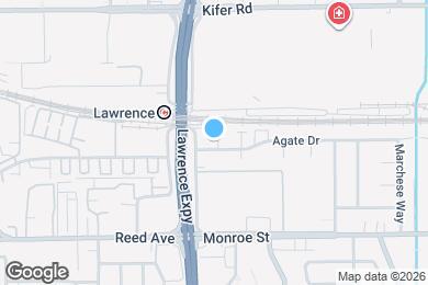 Map image of the property - 3579 Agate Dr