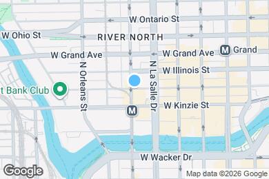 Map image of the property - 197 W Hubbard St