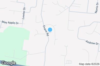 Map image of the property - 1843 Evans Rd