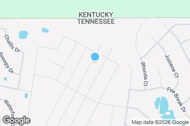 Map image of the property - 1523 Kingbird Dr