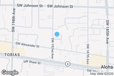 Map image of the property - 19129 SW Zoe Ln