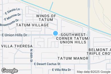 Map image of the property - 4546 E Villa Theresa Dr