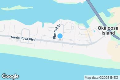 Map image of the property - 375 Bluefish Dr
