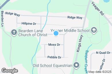 Map image of the property - 6150 Lullwater Dr