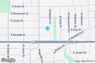 Map image of the property - 1415 N Rankin St