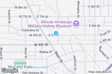 Map image of the property - 131 E 5th St