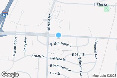 Map image of the property - 5902 E 95th Terrace