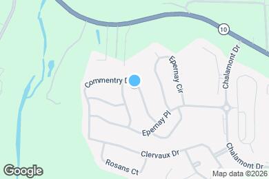 Map image of the property - 21 Commentry Dr