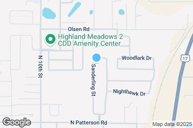 Map image of the property - 2600 Sanderling St