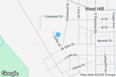 Map image of the property - 557 Nellie St