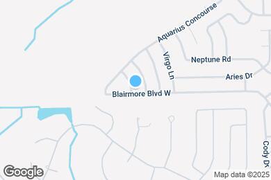 Map image of the property - 401 Libra Ln