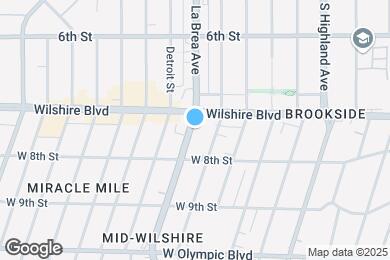 Map image of the property - Wilshire La Brea