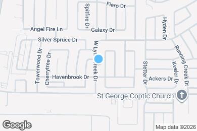 Map image of the property - 6705 W Lynn Creek Dr
