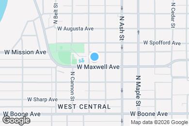 Map image of the property - 1824 W Maxwell Ave