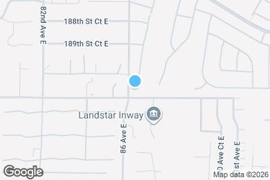Map image of the property - 19125 87th Ave Ct E