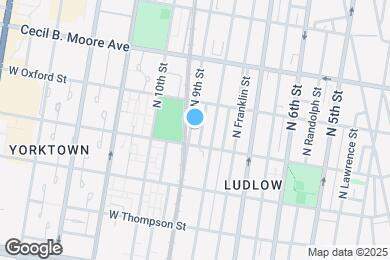 Map image of the property - 1517 N 9th St