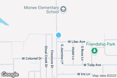 Map image of the property - 4798 W Lilac Ave