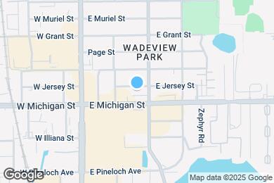 Map image of the property - 318 E Jersey St