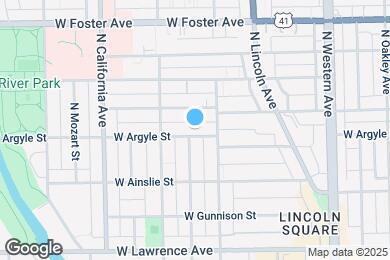 Map image of the property - 2622 W Argyle St