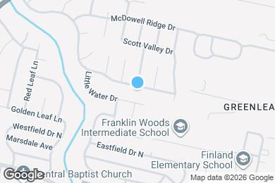 Map image of the property - 1901 Big Tree Dr