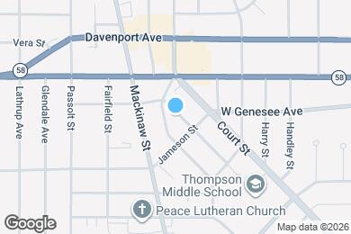 Map image of the property - 3423 Osler Ave