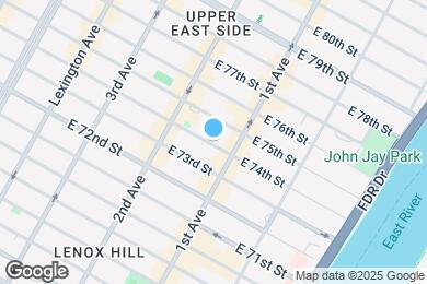 Map image of the property - 343 E 74th St