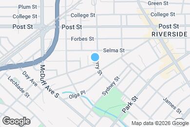 Map image of the property - 1098 Cherry St