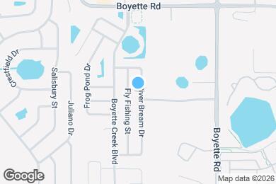 Map image of the property - 10341 River Bream Dr