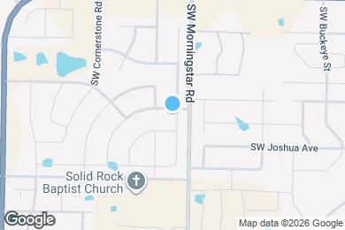 Map image of the property - 4001 SW Rhinestone Blvd