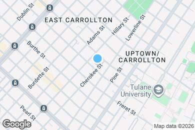 Map image of the property - 1126 Cherokee St