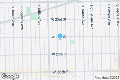 Map image of the property - 2407 S Drake Ave