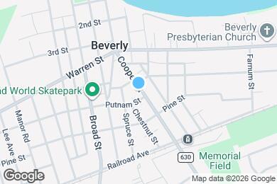 Map image of the property - 475 Cooper St