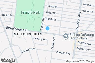 Map image of the property - 6259 Eichelberger St