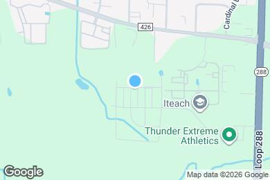 Map image of the property - Longhorn Cove (NEW)