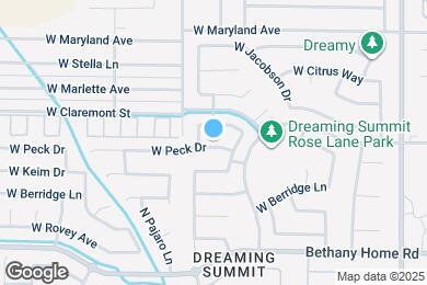 Map image of the property - 13432 W Peck Dr