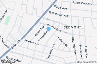 Map image of the property - 5927 Greenhill Ave