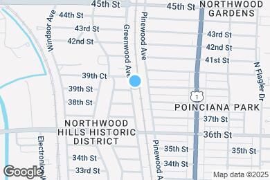 Map image of the property - 4000 Greenwood Ave