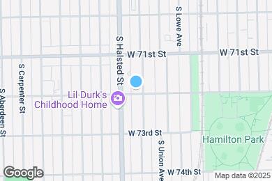 Map image of the property - 7152 S Emerald Ave