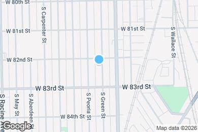 Map image of the property - 8212 S Green St