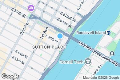 Map image of the property - 40 York Ave