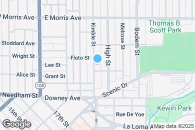 Map image of the property - 214 Kimble St