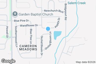 Map image of the property - 8930 Orchid Bloom Pl